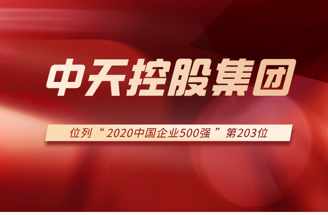 太阳成集团tyc151cc集团列2020中国企业500强第203位！